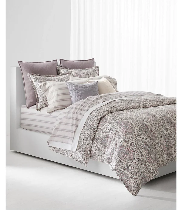 Lauren Ralph Lauren Claudia Paisley Comforter Set - Cream MU - King