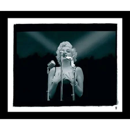 Ebern Designs 'Marilyn Monroe VIII' Framed Photographic Print
