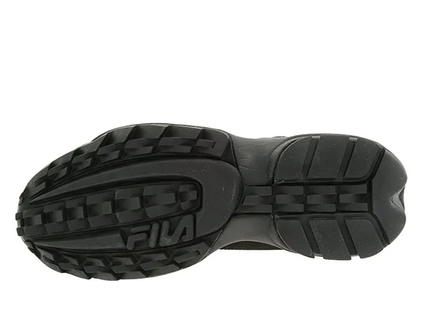 Men's Fila Disruptor II, Size: 10.5, Black