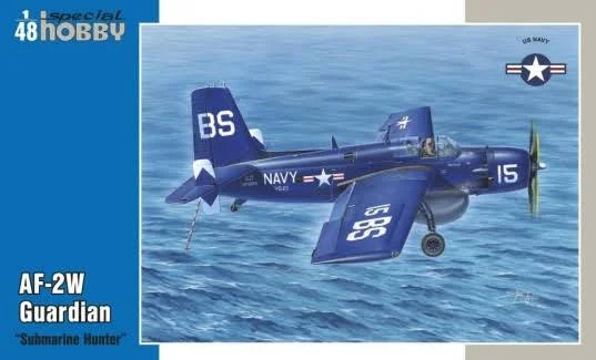 Special Hobby Model Kit Grumman AF-2W Guardian 'Submarine Hunter'. Hun