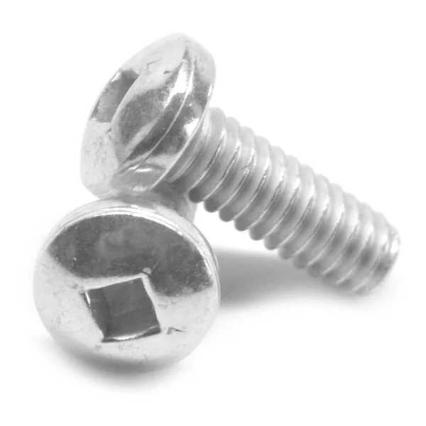 1/4x22-20 x 1 1/4x22 (FT) Coarse Thread Machine Screw Square Drive Pan Head Stainless Steel 18-8 Pk 1000