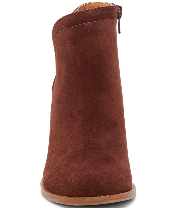 Women's Lucky Brand Yimina Wedge Bootie, Size 6.5 M - Green