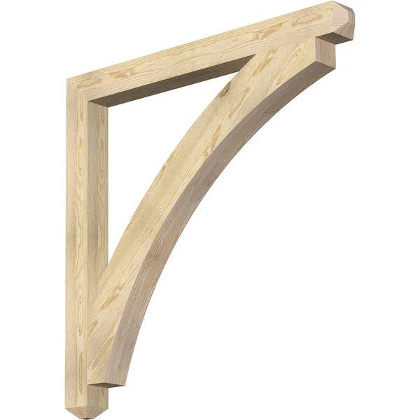 4x22W x 46x22D x 46x22H Thorton Craftsman Rough Sawn BRACKET - Douglas Fir