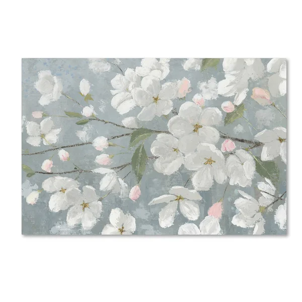 Trademark Art James Wiens 'Spring Beautiful Crop' Gallery Wrapped Canvas Art