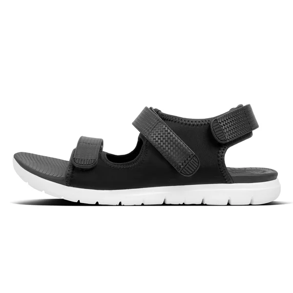 Fitflop Womens &Neoflex Back Strap& Sandals Black Mix