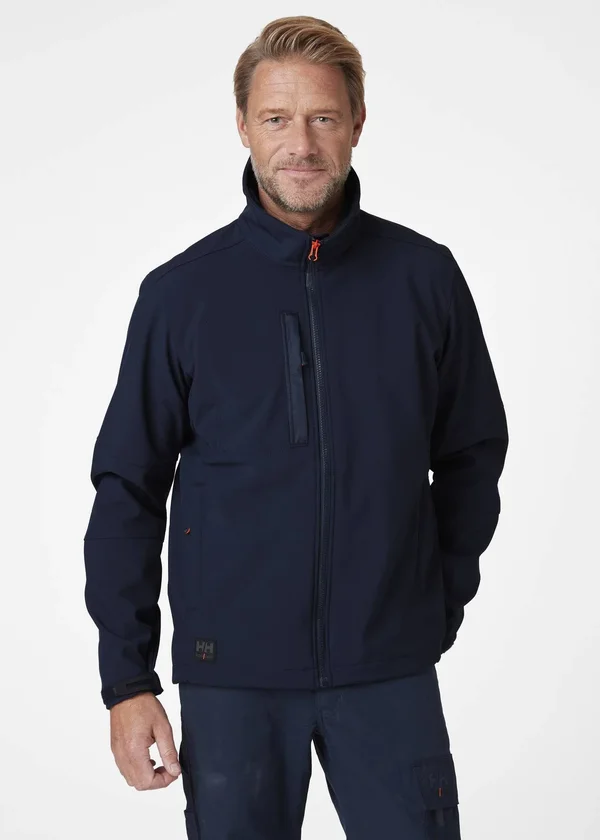 Helly Hansen Men's Kensington Softshell Jacket Dark Grey - Large