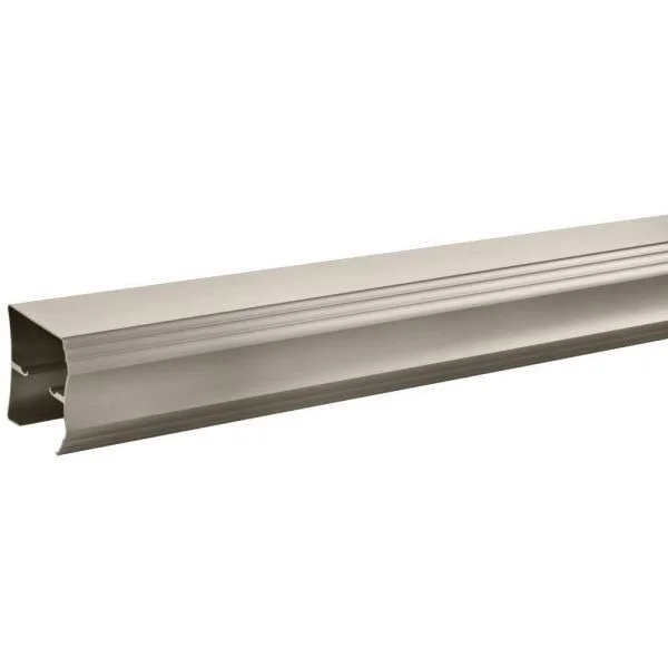 Delta Lyndall 60 in. x 70 in. Semi-Frameless Traditional Sliding Shower Door in Nickel with Clear Glass 1117899