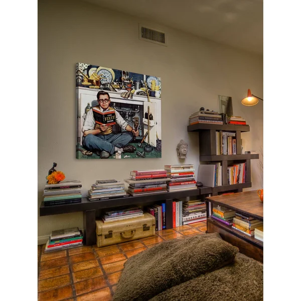 Marmont Hill Mr. Fix-It Stevan Dohanos Painting Print on Canvas 24 x 24