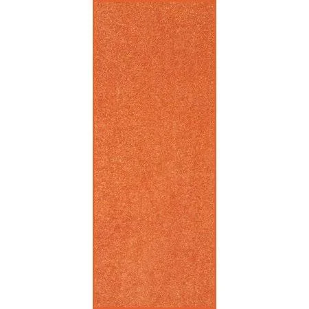 Home Queen Solid Orange Color Custom Size Runner 2'6 inch x 16' - Area Rug