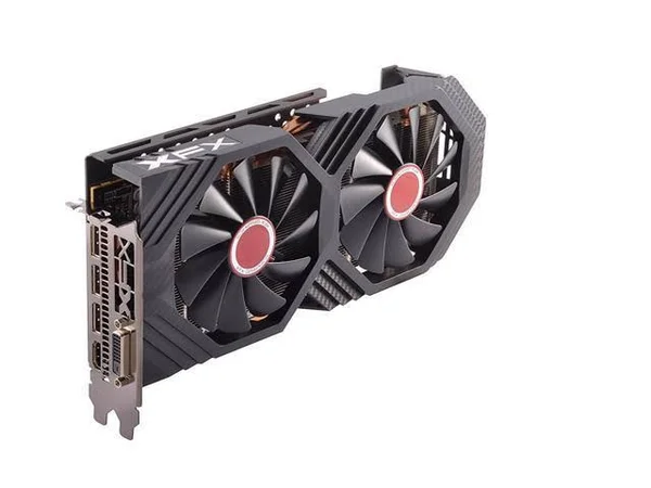 XFX GTS XXX Edition RX 580 8GB OC+ 1386Mhz DDR5 3xDP HDMI DVI Graphic Cards RX-580P8DFD6 and Riser for for ETH Etheruem ZEC Zcas