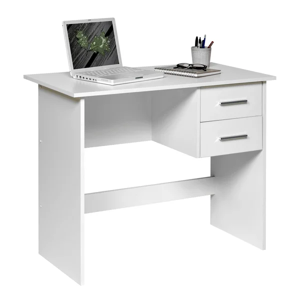 Comfort Products Adina 2 Drawers Writing Desk - White