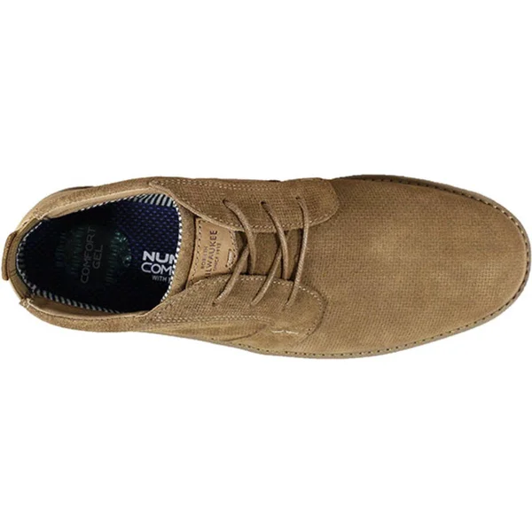 Nunn Bush Men's Barklay Plain Toe Chukka Camel Multi 9 W