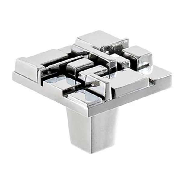 DU Verre DVOF02 Offset 2-1/2x22 Square Cabinet Knob Matte Black
