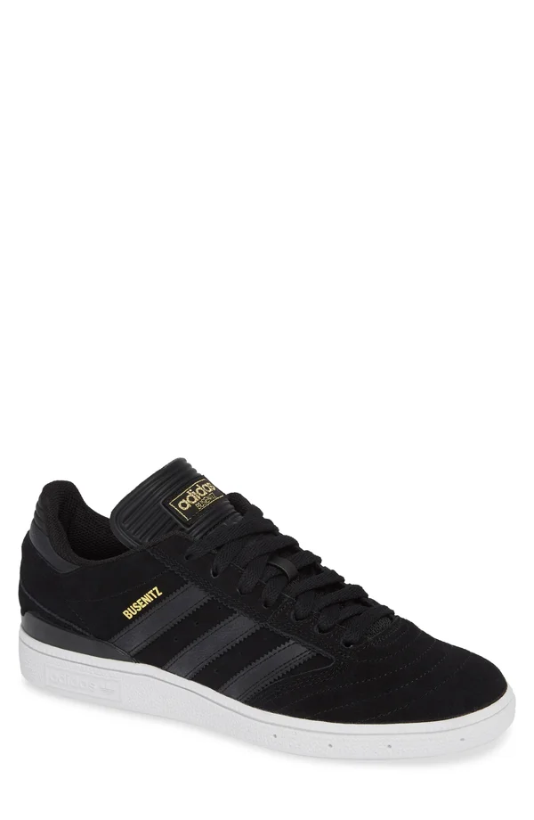 Adidas Busenitz Pro Skate Shoes - Black/White - Size - 8