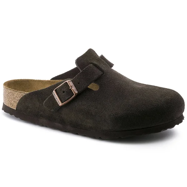 Birkenstock Boston Clog - 36 - Mocha Suede