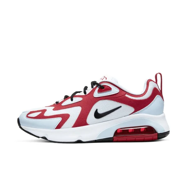 Nike Air Max 200 White/Black-Gym Red-Half Blue At6175-103 Women's