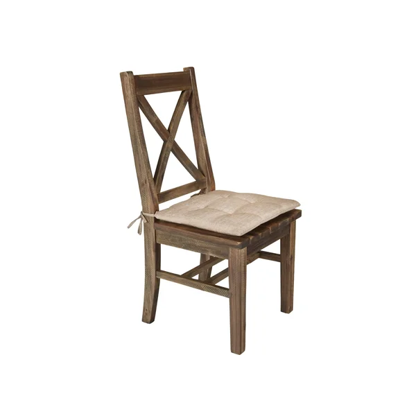 New Classic Tuscany Park Vintage Grey Dining Chair with Cushion Set of 2 D7404-20C