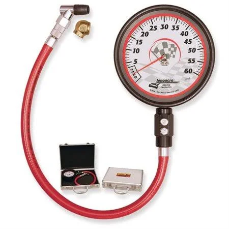 Longacre 52-52000 Pro Precision 4 1/2 Tire Gauge 0-60 by 1/2 lb