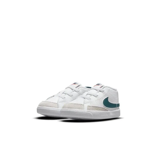 Nike Blazer Mid Crib Bootie in White - Size: 3C, DA5536-112
