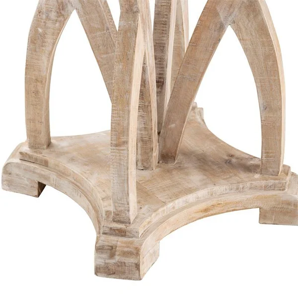 Crestview 28.5x22 Round Accent Table CVFNR782