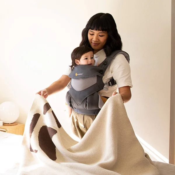 Ergobaby - Inc. Comfort Thru Ergonomics Baby Carrier, All Positions, 360, 12-45 lbs