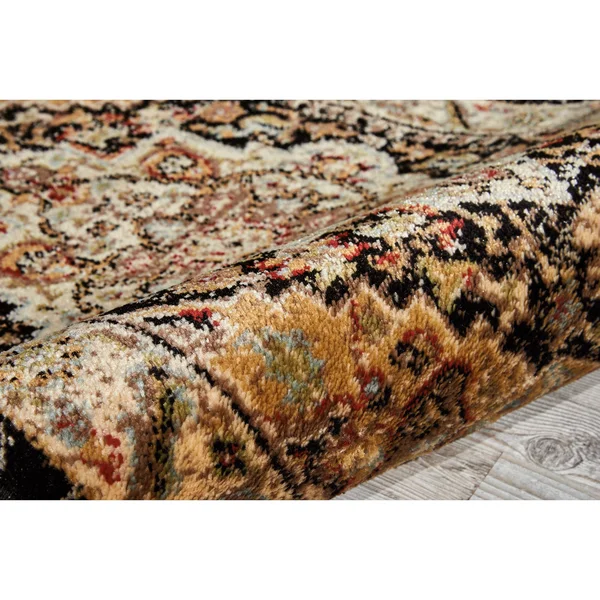 Nourison Delano DEL05 3&11x22 x 5&11x22 Blue Area Rug