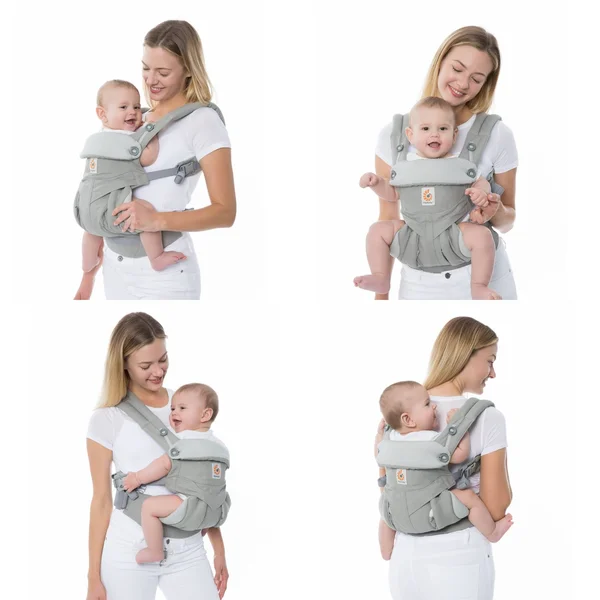 Ergobaby - Inc. Comfort Thru Ergonomics Baby Carrier, All Positions, 360, 12-45 lbs