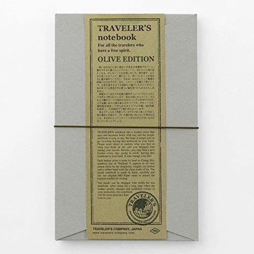 Travellers notebook-limited Olive Edition 15218006