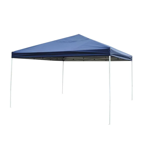 Outsunny 13& x 13& Easy Pop Up Canopy Party Tent - Blue