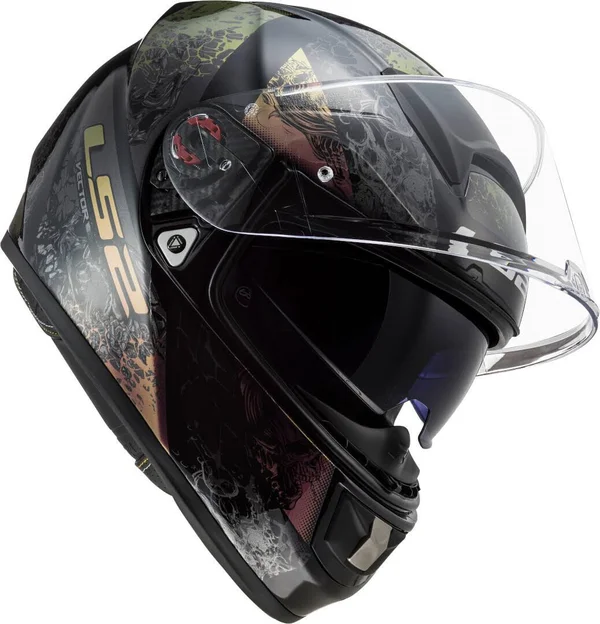 LS2 FF397 Vector Evo Swipe Helmet Multicolored XS