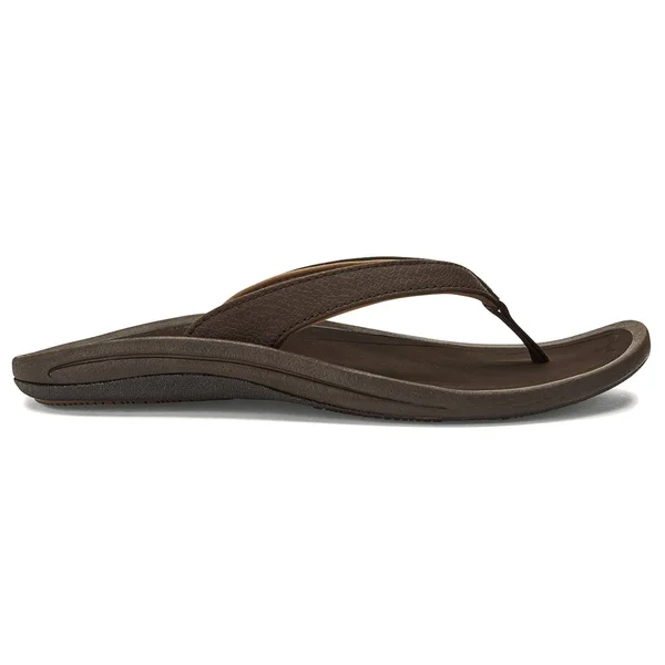 Olukai Kulapa Kai Slipper - Women's Dark Java/Dark Wood - 11