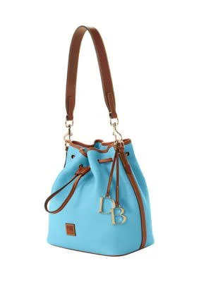 Dooney & Bourke Women Pebble Drawstring Bag - Sky Blue