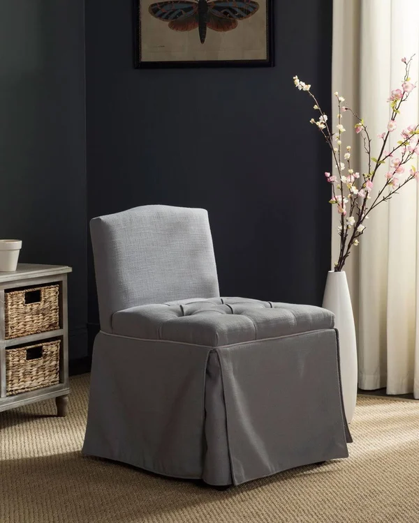 Safavieh Betsy Taupe Vanity Chair