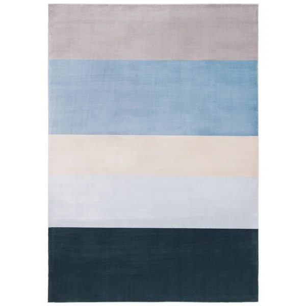 Safavieh Orwell Eulogia Modern Stripe Rug - 5&3x22 x 7&7x22 - Blue/Grey