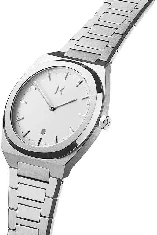 Mvmt Men's Watches, Odyssey, Limitless - White - Silver Link