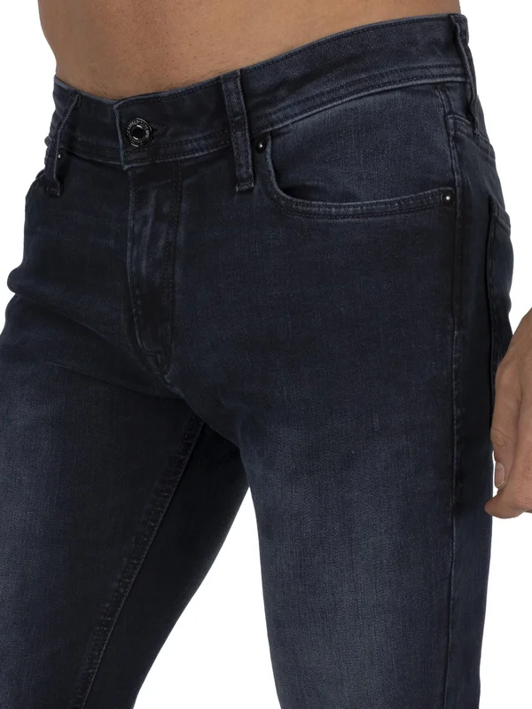 Jack & Jones Liam Original Skinny Fit Jeans - Blue