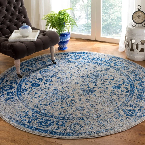 Safavieh Adirondack ADRW109B 2&6x22 x 12&0x22 Runner Grey - Black Area Rug