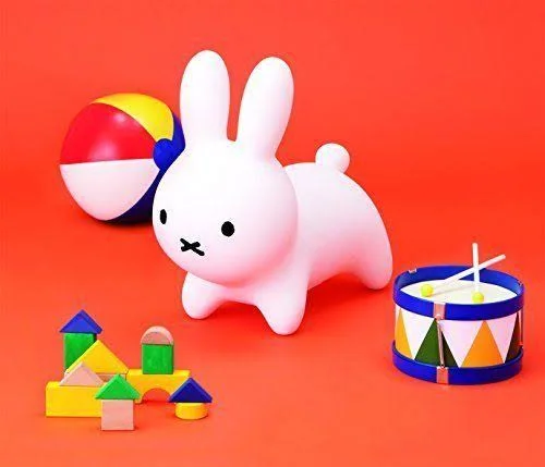 Miffy Nijntje Dick Bruna Bonbon White Cute Balloon Plaything Toy Kawaii w/Track#