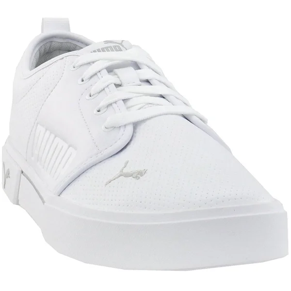 Puma Men's El Rey II Perforated Casual Shoes 37452201 - 8.5, White