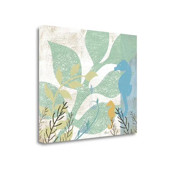 26x22 x 32x22 Sea Life I by Jennifer Pugh Fine Art Giclee Print