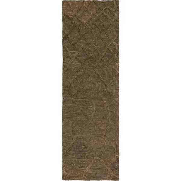 Addison Rugs Webster 1 Mushroom 2 ft. 3 in. x 7 ft. 6 in. Area Rug, Brown