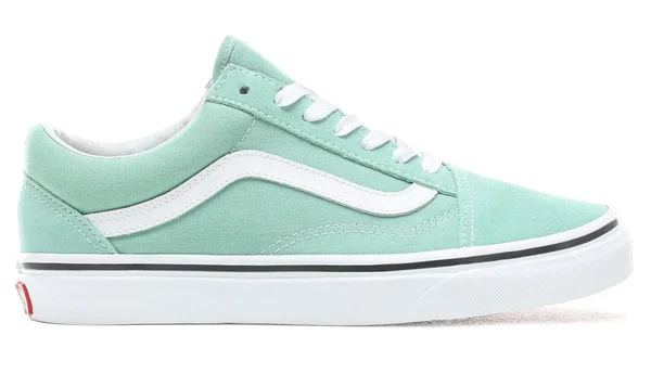 Vans Old Skool Shoes Neptune Green/True White