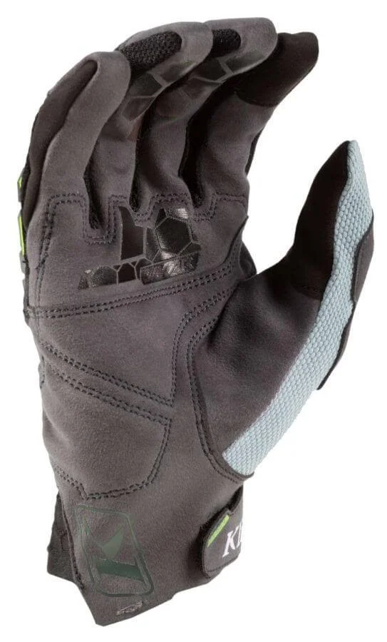 Klim Dakar Gloves Large Electrik Gecko