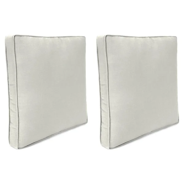 Jordan Manufacturing Sunbrella 20 x 20 in. Cushion - Set of 2, 20 x 20 inches