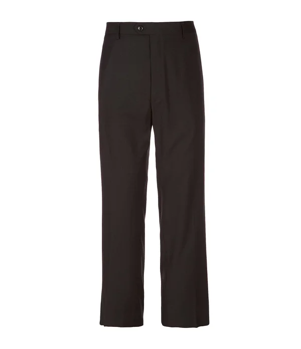 Roundtree Yorke TravelSmart Luxury Gabardine Ultimate Comfort Classic Fit Flat Front Non-Iron Dress Pants - 30 30