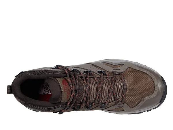 The North Face Hedgehog Fastpack II Mid Waterproof Hiking Boot - Men's Bipartisan Brown/Coffee Brown, 10.5