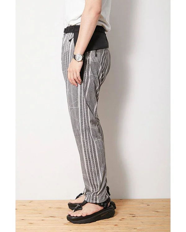 Printed Insect Shield Pants Beigeblack - M