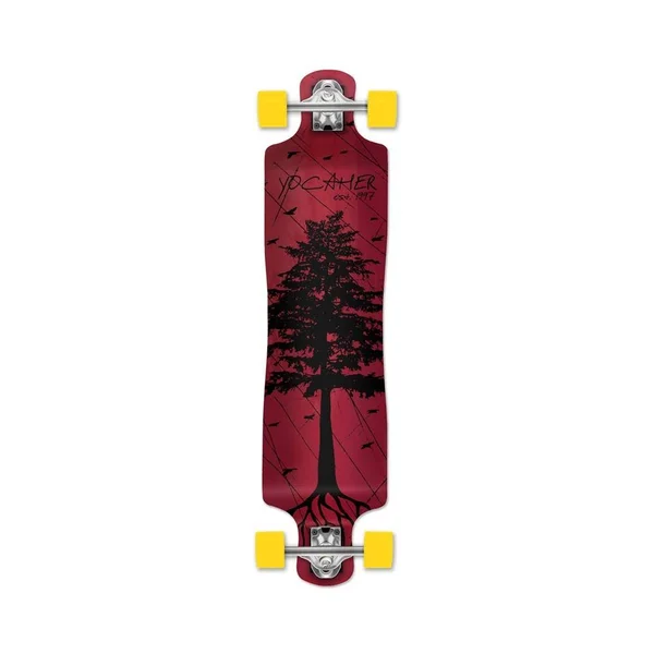 Yocaher Lowrider Longboard Complete - in The Pines : Blue