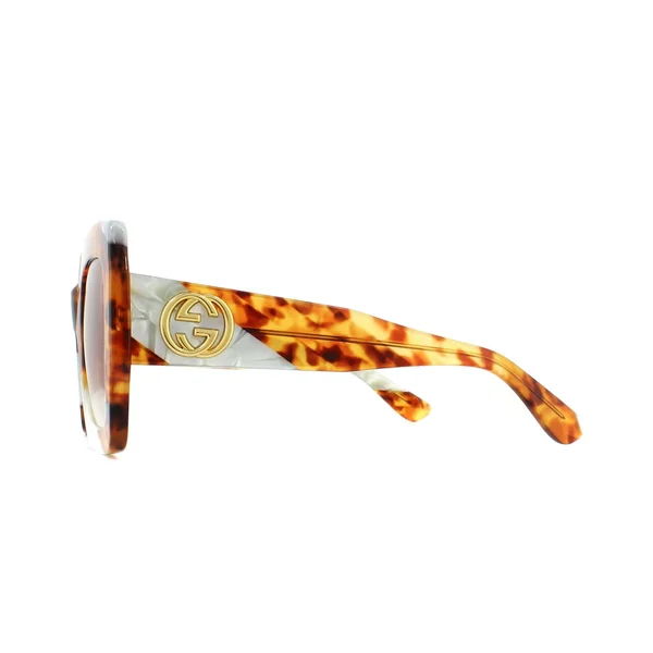 Gucci GG0178S 008 Havana Square Sunglasses