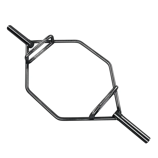 Everyday Essentials Olympic 2-Inch Hex Weight Lifting Trap Bar, 1000-Pound Capacity